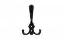 TULIP porte-manteau Lugo XL noir mat + vis