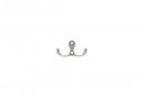 TULIP porte-manteau Livorno nickel mat + vis