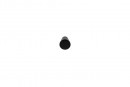 TULIP Knop Taper noir + vis