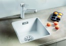 BLANCO 523417 Évier Subline 320-F Silgranit InFino manuel gris skála