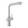 GROHE 31454DC1 Blue Home kit de démarrage L-sip Supersteel