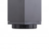 StrongLegs pied de table TA001 820R/60x60mm noir mat