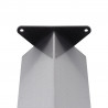 STRONG Pied de table 710/80x80mm inox