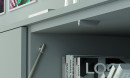 IF aimant encastré K-Lock 10x27mm gris