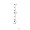SOKL S150/01 150mm plinthe noir mat 4m