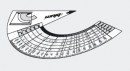 BLUM 65.5810.01 gabarit Pythagoras pour charnieres d'angle