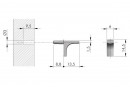 IF Support de tablette K-Line 3mm nickel