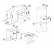 FRANKE Four FMA 86 H XS inox/verre noir