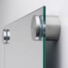 STRONG support de verre 40mm imitation inox