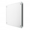 STRONG support de verre 12mm imitation inox