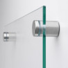 STRONG support de verre 25mm imitation inox