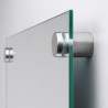 STRONG support de verre 25mm imitation inox