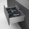 HETTICH 9278310 Support assiettes OrgaStore 270, hetre anthracite