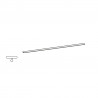 HETTICH 9255774 AvanTech You profil de couverture 550 mm imitation inox