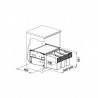 BLANCO 526204 trieur Select II 60/3 3x15l