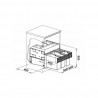 BLANCO 526211 trieur Select II 60/4 Orga 2x15l+2x6l