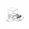 BLANCO 526206 trieur Select II 60/4 2x15l+2x6l