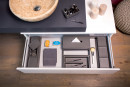 GOLLINUCCI Organisateur de salle de bain avec accessoires 450mm 241x422x53mm ant