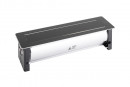 VersaTurn prise électrique 3x 230V France, USB A/C, verre noir