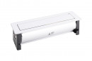 VersaTurn prise électrique 3x 230V FR, USB A/C, verre blanc