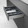 HETTICH 9283426 support porte-couteaux OrgaTray 270, NL500, hetre anthracite