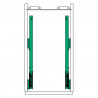 KES 002142 K-Line, panier latéral, 300mm, blanc