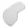 K-VIBO FLY 3.0 CLASSIC, étagere d'angle, fixation, blanc/chrome, L, 450/655-705