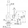 FRANKE Robinet FN 6560.031 Active New chrom