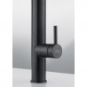 FRANKE Robinet Vital Tap douche/débit noir mat/acier inox FRANKE Robinet Vital Tap douche/débit noir mat/acier inox