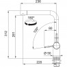 FRANKE Robinet FN 6100.424 Active New cachemire