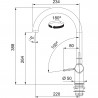 FRANKE Robinet FN 4089.031 Active New chrome FRANKE Robinet FN 4089.031 Active New chrome