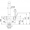 FRANKE Robinet FN 5351.149 Active Twist inox