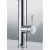 FRANKE Robinet Vital Tap douche/débit chrome/gun metal FRANKE Robinet Vital Tap douche/débit chrome/gun metal