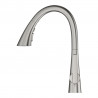 GROHE 30440DC0 Robinet SCALA C-évier avec douchette 3 jets supersteel