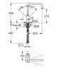 GROHE 30429000 Robinet VENTO U-sortie chrome