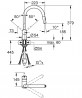 GROHE 30438000 Robinet VENTO C-pip dual ext chrom
