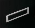 HETTICH 9086691 Poignée Touch-In 172 acier inoxydable encastrée