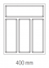 Classico Kristall softTouch buffet 322x424mm noir