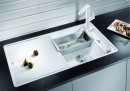 BLANCO 523231 évier Axia III 5 S-F InFino avec excentr.Silgranit PuraDur anthrac