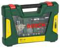 BOSCH 2607017195 91-Piece V-Line TiN Ratchet Screwdriver Bit Set