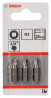 BOSCH 2608521110 Screwdriver bit 3 pcs Extra Hard R3, 25 mm