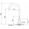 FRANKE ensemble T94Š OID 611-62 gris + FP 9000.031