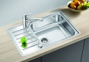 BLANCO 523140 Évier Lantos XL 6 S-IF inox brossé avec excentrique