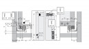 HETTICH 9135877 Quadro 25 450mm EB20 tenon SiSy L+P