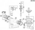 BLANCO 523140 Évier Lantos XL 6 S-IF inox brossé avec excentrique