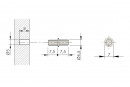 IF-Support d'étagere 5/5 nickel