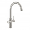 GROHE 31455DC1 Blue Home kit de démarrage C-vide Supersteel