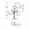 GROHE 31368001 Robinet BauLoop C-douche chrom