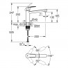 GROHE 30464000 Robinet Via chrome