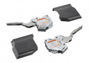 K-BLUM 20K2C00T Aventos HK-S Tip-on moyen gris foncé sans piston nouvelle cache-